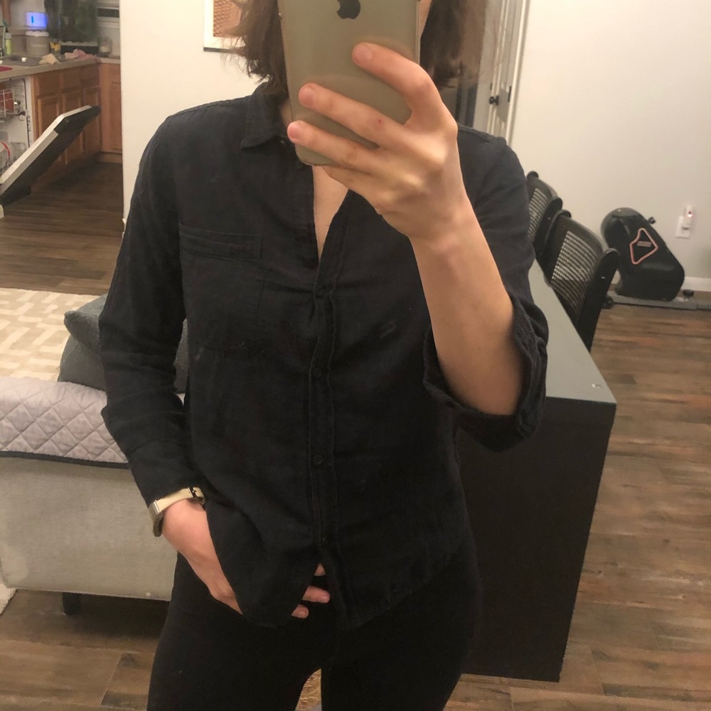 Everlane Shrunken Cotton Shirt